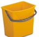 Ведро Uctem Plas под отжим плоских швабр, 5 литров желтое KK796-Y  (KK796-Y)