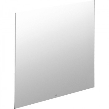 Зеркало в ванную Villeroy&Boch More to See 80 матовое серебро прямоугольное