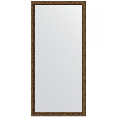 Зеркало настенное Evoform Definite 154х74 BY 3329 в багетной раме Виньетка состаренная бронза 56 мм