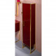Пенал Armadi Art Monaco 868-RG-L левый, напольный 35х170 см, бордо/золото  (868-RG-L)