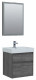 Мебель для ванной Aquanet Nova Lite 60 дуб рошелье (2 ящика) напольная/подвесная (00242920)  (00242920)