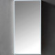 Зеркало для ванной Abber Stein 60 AS6640L белое  (AS6640L)