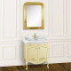 Зеркало для ванной подвесное Migliore CDB 65 26707 слоновая кость золото  (26707)