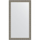 Зеркало настенное Evoform Definite 114х64 BY 3200 в багетной раме Виньетка состаренное серебро 56 мм  (BY 3200)