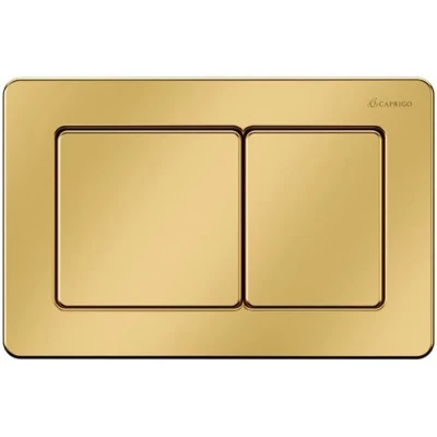 Смывная клавиша Caprigo Bricks золотой матовый BS003-oro