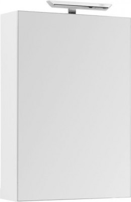 Зеркало-шкаф Aquanet Йорк 60 белый подвесное прямоугольное (00202087)