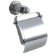 Настенный держатель туалетной бумаги Boheme Murano 10901-W-CR с крышкой хром  (10901-W-CR)