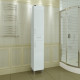 Шкаф пенал в ванную СанТа дублин 30 белый  (523001)