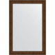 Зеркало настенное Evoform Exclusive 182х122 BY 3637 с фацетом в багетной раме Состаренная бронза с орнаментом 120 мм  (BY 3637)