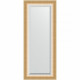 Зеркало настенное Evoform Exclusive 136х56 BY 1161 с фацетом в багетной раме Травленое золото 87 мм  (BY 1161)