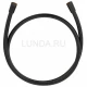 Душевой шланг SUPARAFLEX BLACK с коническими гайками, Kludi 6107239-00  (6107239-00)