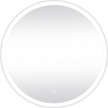 Зеркало в ванную Runo Руан 75 00-00001291 с подсветкой с сенсорным выкл округлое