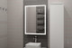 Зеркальный шкаф в ванную Misty Алюр 600х800 правый LED с розеткой (МВК005)  (МВК005)