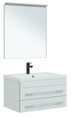 Комплект мебели для ванной Aquanet Верона 75 белый матовый (00287637)