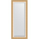 Зеркало настенное Evoform Exclusive 146х61 BY 1171 с фацетом в багетной раме Травленое золото 87 мм  (BY 1171)