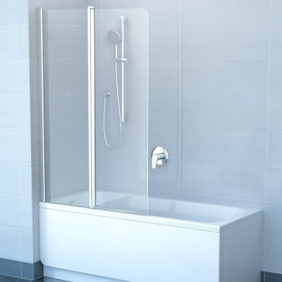 RAVAK 7QLA0100Z1 шторка для ванны CVS2-100 L, белый/стекло