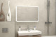 Зеркальный шкаф в ванную Misty Токио 900х530 LED с розеткой (МВК010)  (МВК010)