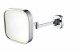 Зеркало настенное в ванную c увеличением 3х JAVA S-M332 хром  (S-M332)
