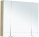 Зеркальный шкаф в ванную Aquanet Алвита New 100 дуб веллингтон белый (00277545)  (00277545)