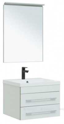 Комплект мебели для ванной Aquanet Верона 58 белый матовый (00287635)