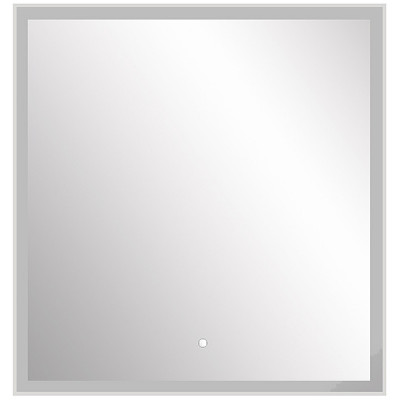 Зеркало в ванную ASB-Woodline Марика 85 12221 с подсветкой с сенсорным выключателем прямоугольное