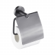 GFmark 78003 держатель туалетной бумаги с крышкой, графит 78003 (78003)