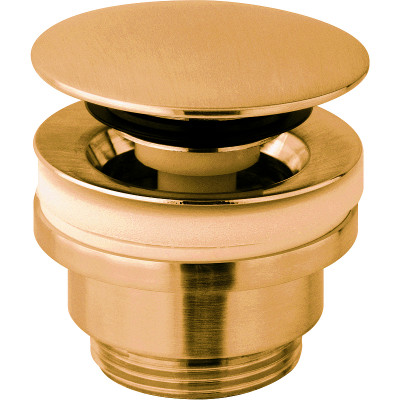 Донный клапан Paffoni ZSCA050HGSP Сlick-Сlack золото брашированное для раковины