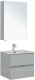 Комплект мебели для ванной Aquanet Алвита New 60 2 ящика, серый (00274224)  (00274224)