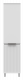 Шкаф-пенал напольный Brevita Enfida правый 400x340x1650 белый (ENF-05040-010БкP)  (ENF-05040-010БкP)