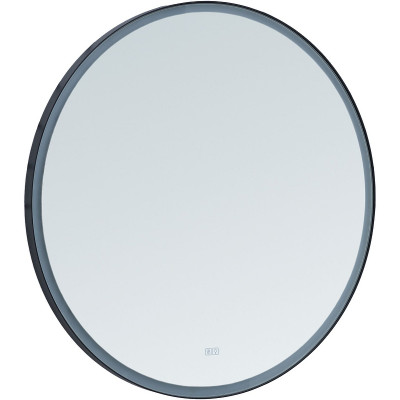 Зеркало в ванную Aquanet Тренд 90 316646 с подсветкой с сенсорным выключателем и подогревом округлое