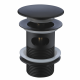 WasserKRAFT Abens A080 донный клапан Push-up, черный  (A080)