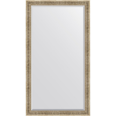 Зеркало напольное Evoform Exclusive Floor 202х112 BY 6161 с фацетом в багетной раме Серебряный акведук 93 мм