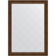 Зеркало настенное Evoform ExclusiveG 192х137 BY 4515 с гравировкой в багетной раме Состаренная бронза с орнаментом 120 мм  (BY 4515)