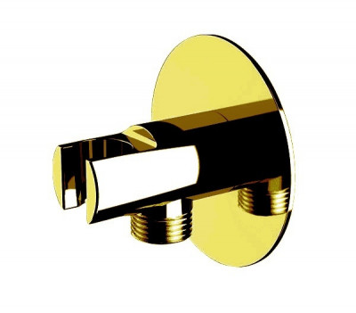 Remer 337XDO Подключение для душевого шланга | с держателем лейки (золото)