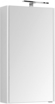 Зеркало-шкаф Aquanet Августа 50 белый подвесное прямоугольное (00210007)
