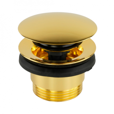 MIGLIORE Ricambi 31775 донный клапан "click-clack", универсальный, золото