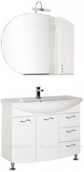 Комплект мебели для ванной Aquanet Моника 105 белый (00187564)