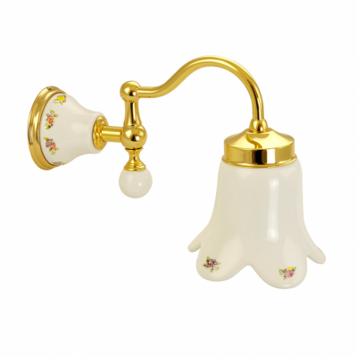 MIGLIORE Provance 17711 светильник настенный, керамика с декором/золото
