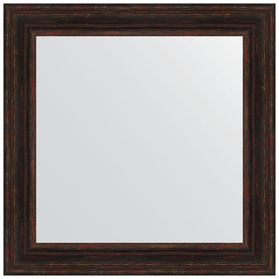 Зеркало настенное Evoform Definite 82х82 BY 3254 в багетной раме Темный прованс 99 мм