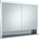 Зеркальный шкаф для ванной Keuco Royal Lumos 100 14314171301 с подсветкой серебристый  (14314171301)