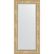 Зеркало настенное Evoform Exclusive 172х82 BY 3610 с фацетом в багетной раме Состаренное серебро с орнаментом 120 мм  (BY 3610)