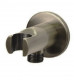 Remer 337XNPO Подключение для душевого шланга | с держателем лейки (никель шлифованный)  (337XNPO)