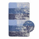 Коврик в ванную SILVER одинарный, синяя зебра, 50х80 см, 100% полиэстер САНАКС (02216)  (02216)