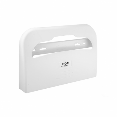 Диспенсер для бумажных покрытий на унитаз HOR-620W, пластик белый