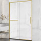 Душевая дверь Vincea Slim Soft 120 VDS-1SS120CLG пр-ль золото брашированное стекло прозрачное  (VDS-1SS120CLG)