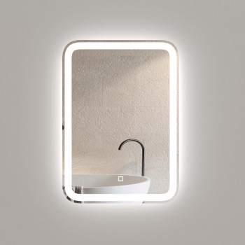 Зеркало подвесное для ванной Onika Магна 50 с LED подсветкой (205024)