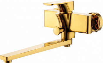 Смеситель для ванны D&K Berlin Tourto (DA1433303), латунь, золотой, глянцевый