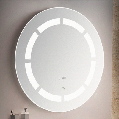 Зеркало в ванную с LED-подсветкой MELANA-600 MLN-LED084 круглое