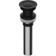 Донный клапан WasserKRAFT A250 Click-Clack черный  (A250)