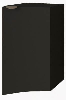 Шкаф подвесной Cezares Rialto 34х65 черный (55174)